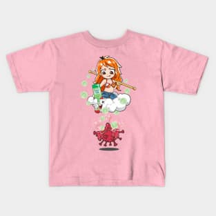 Nami melts Corona with Alcohol Kids T-Shirt